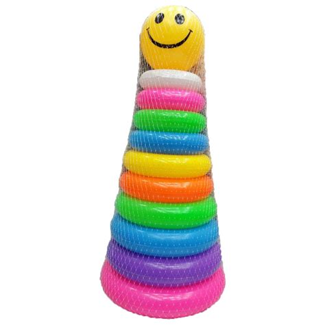 Rainbow Ring Tower - Planet X | Online Toy Store for Kids & Teens Pakistan