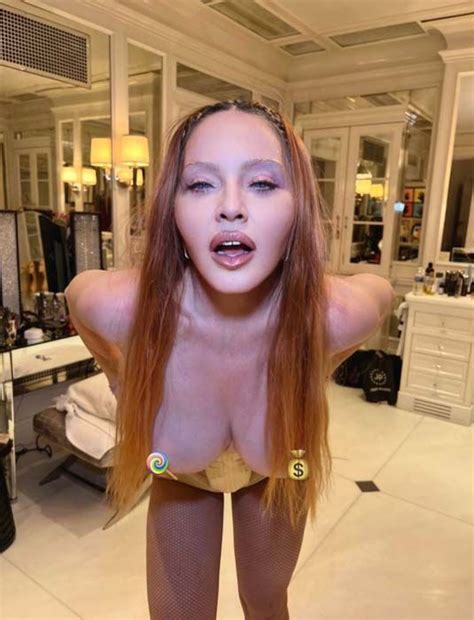 Madonna Posed Up A Storm On Saturday Sharing A Nude Photo From Inside Her Mindblowing Walk In