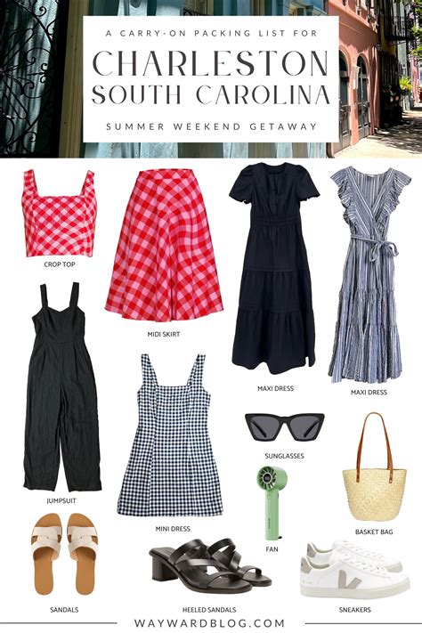 A Stylish Summer Packing List for Charleston, South Carolina
