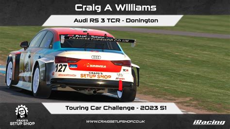 IRacing 23S1 Audi RS 3 TCR Touring Car Challenge Donington