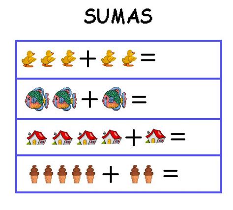 El Kinder De Mamá Sumas Y Restas Preescolar Imprimibles Parte Iii