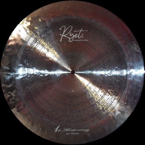 Ryet 1st Anniversary 16″ China – Ryet Cymbals
