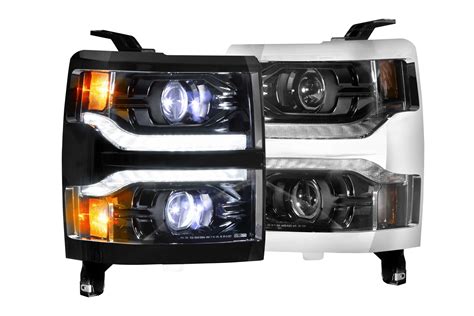 14 15 Silverado 1500 Morimoto Xb Led Headlights Pair Lf543