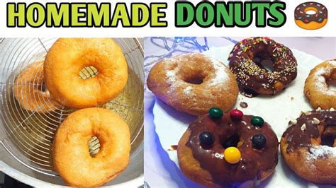 Homemade Donuts Recipe Easy Homemade Doughnut Recipe By Mom And Son Kitchen Youtube