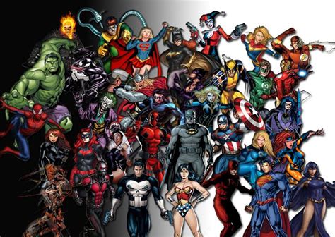 Marvel / DC Comics - Characters by NEON-REVENGE on DeviantArt | Dc ...