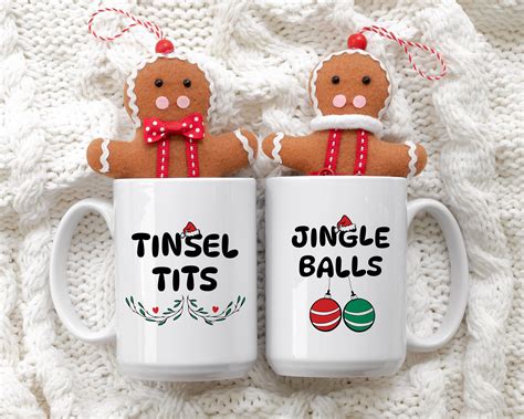 Jingle Balls Tinsel Tits Svg Png Matching Couple Chestnuts Etsy Australia