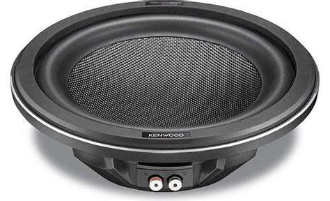 Kenwood Excelon KFC XW1000F Shallow Mount 10 4 Ohm Subwoofer At