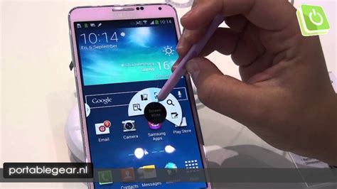 Samsung Galaxy Note 3 S Pen Functions Ifa 2013 Youtube