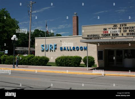 Surf Ballroom Clear Lake Iowa Stock Photo - Alamy