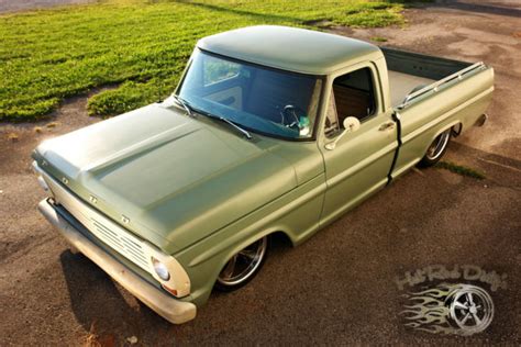 Restomod Ford Hot Rat Street Rod No Air Ride Bagged Patina Shop Truck