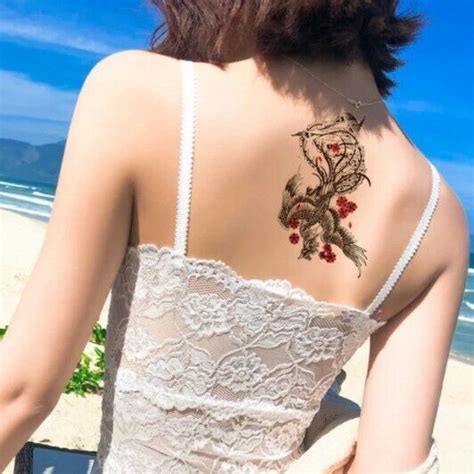 Lace Bird Tattoos