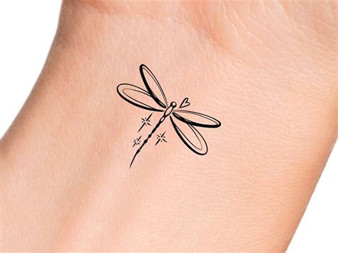 Dragonfly Wrist Tattoo