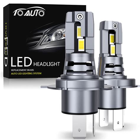 Bombillas LED para faros delanteros de coche lámparas de diodo Turbo