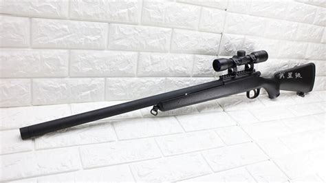 BELL VSR 10 Sniper Rifle Spring Rifle Sniper Scope Black style airsoft ...