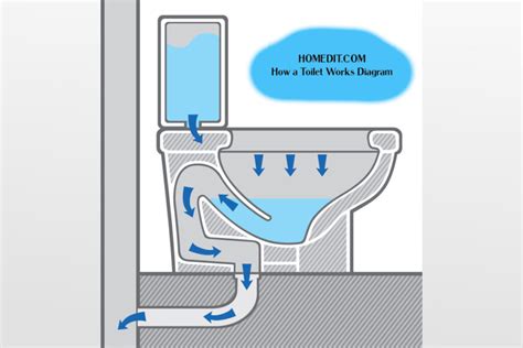 Guide To Parts Of A Toilet With Diagrams