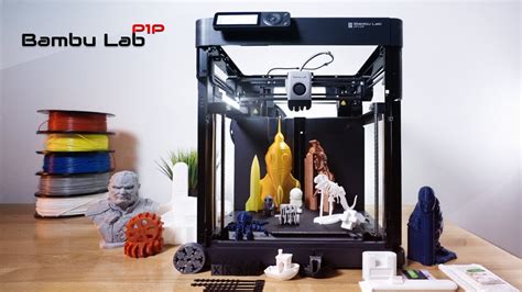 Bambu Lab P1P High Speed 3D Printer Unbox Setup