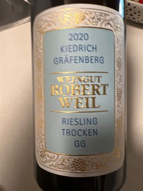 Weingut Robert Weil Kiedricher Gr Fenberg Riesling Kabinett