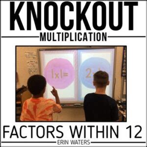 Multiplication Game - Math Facts Review - End of the Year Activities ...