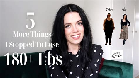 5 More Things I Stopped To Lose 183 Lbs Half Of Carla Youtube