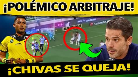 LES ROBARON CHIVAS EXPLOTA CONTRA EL ARBITRAJE DE LA LIGA MX