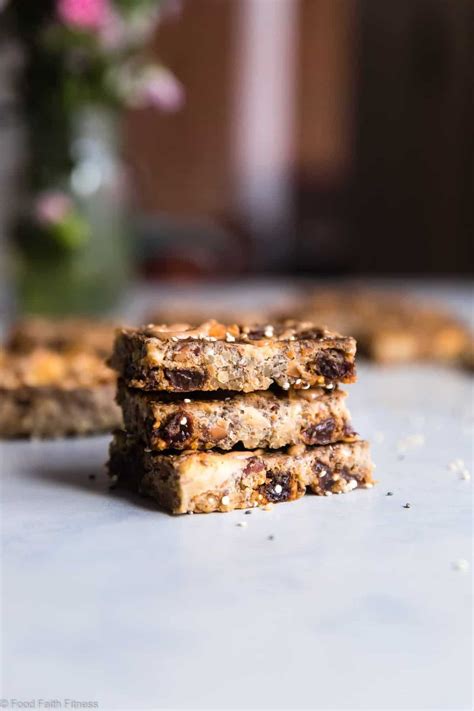 Energy Quinoa Breakfast Bars In The Slow Cooker Food Faith Fitness