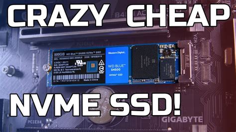 WD Blue SN500 NVME SSD Review - YouTube