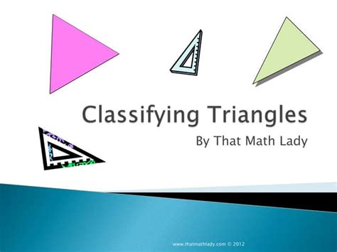 Classifying Triangles Ppt