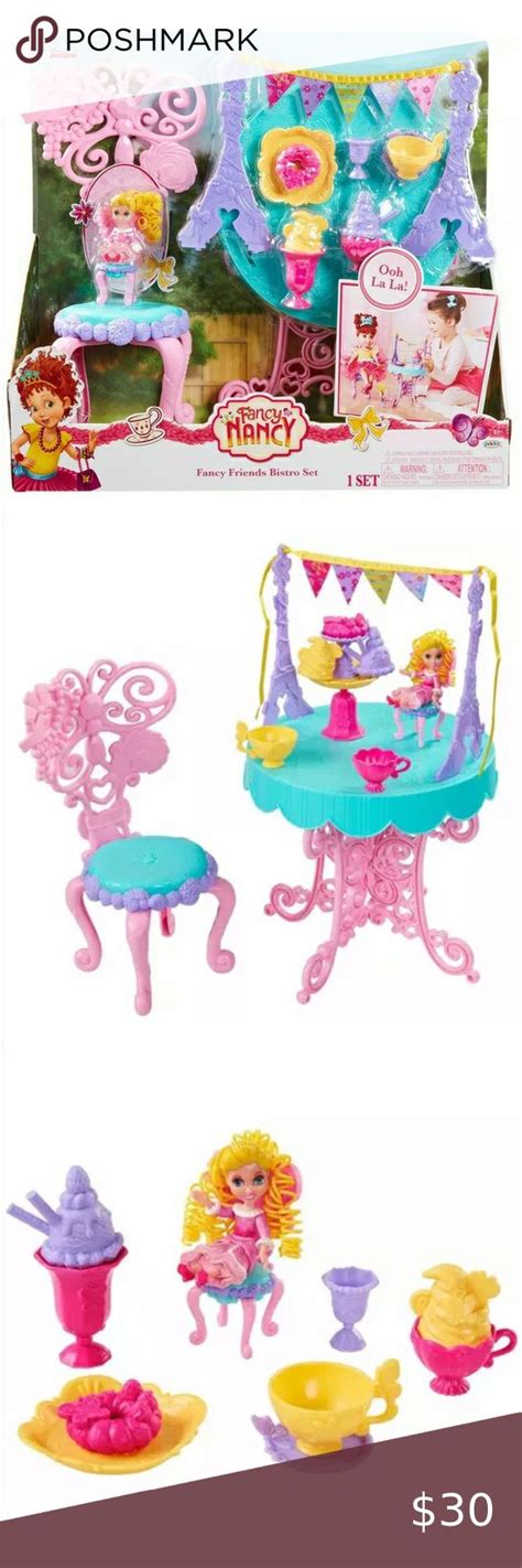 Disney Collection Fancy Nancy Bistro Toy Play Set Pieces