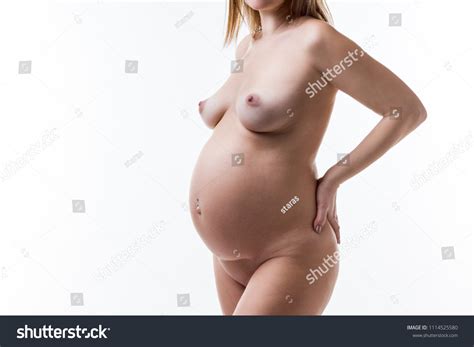 Art Nude Sexy Naked Pregnant Woman Stock Photo Edit Now