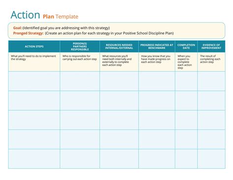 Action Plan Presentation Template Printable Word Searches