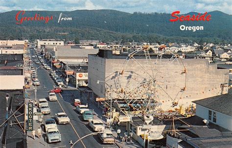 Pin By Patti Shute On Old Postcards Seaside Oregon Oregon Coast Oregon