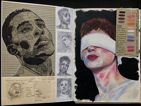 A Level Art GCSE Art Sketchbook Idea Inspo Inspiration Gcse Art