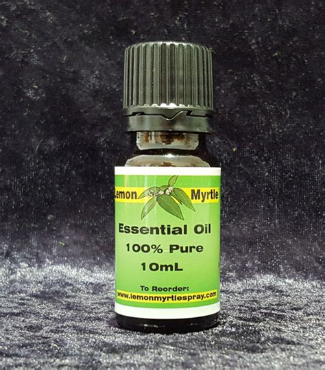 Lemon Myrtle Pure Essential Oil 10ml and 25 ml – Lemon Myrtle Products