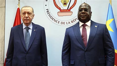 Felix Tshisekedi receives Erdogan during an official ceremony - Archyde