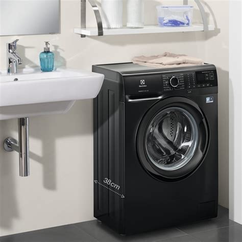 Стиральная машина Electrolux EW6SN406BXI Узкая/ 6 кг/ Черный