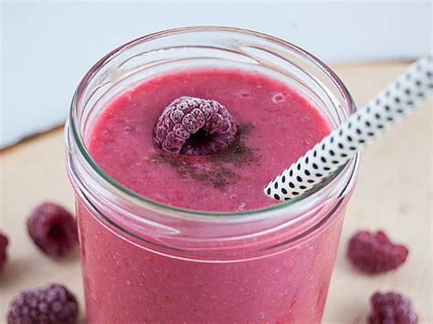 Himbeer Smoothie Mit Ingwer Mit Vanille Von Smoothie Mixer Chefkoch