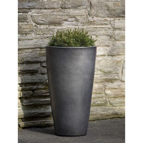 Black Ceramic Planters Kinsey Garden Decor