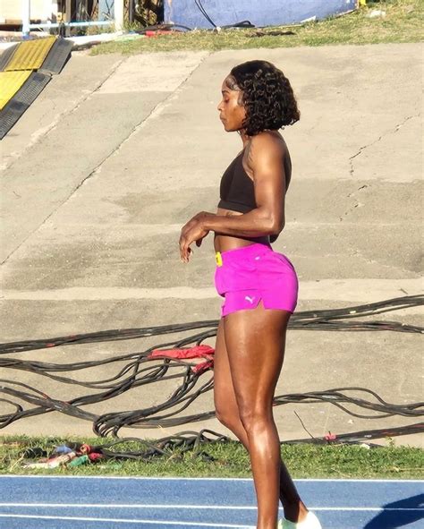 Elaine Thompson Herah Shows Us Scenes From Her Training And Says New