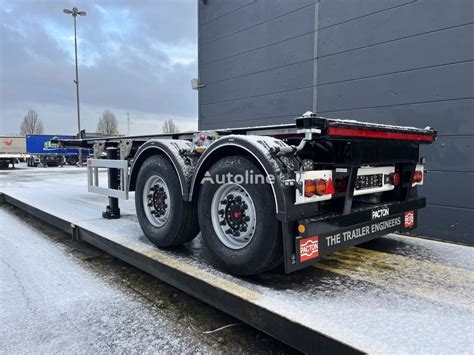 Naczepa Do Przewozu Kontener W Pacton Ft Container Chassis