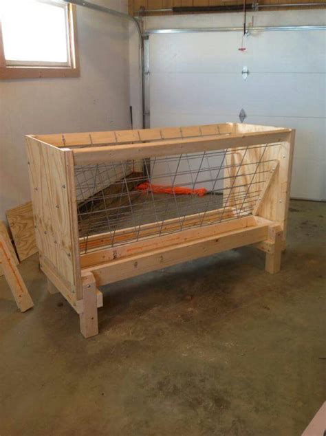 Sheep Feeder For Goat Barn