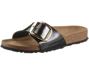 Birkenstock Madrid Big Buckle Birko Flor Lack Normal Schwarz Ab 67 41