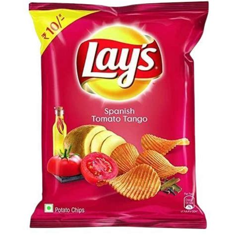 Testy Long Shelf Life Fried Salty Tomato Flavour Spicy Potato Chips