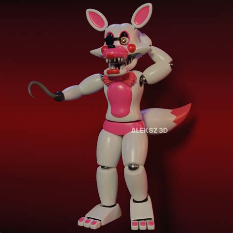 Blender3dfnaf Toy Foxy By Aleksz3d On Deviantart