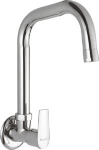 Acetap OVE 0686 Ovel Series Chrome Plated Brass Sink Cock With Wall