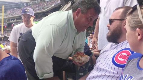 Chris Christie confronts Chicago Cubs fan at game: 'You're a big shot ...