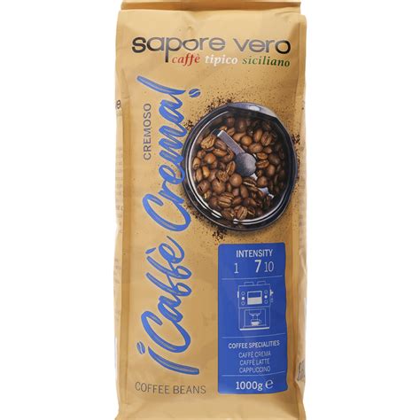 Кофе в зернах Sapore vero Cremoso caffe crema | отзывы