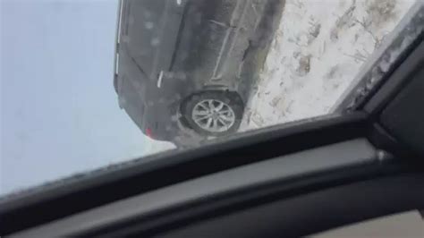 Witness Takes Video Of Multiple Vehicle Pile Up In Ionia County