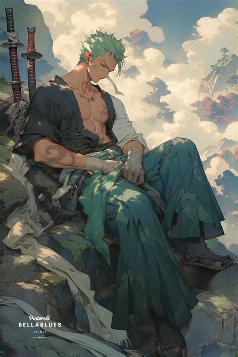 Swordsmans Serenity Roronoa Zoro On The Hilltop Zoro Fanart Tv