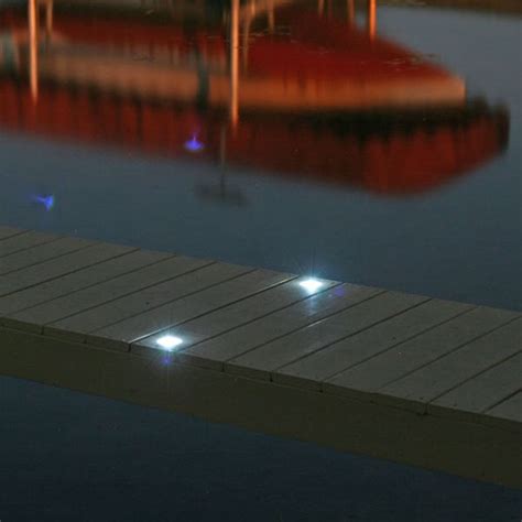 Solar Dock Lights Solar Dock Dots Dock Lighting Lake House Cottage Lake