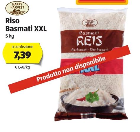 Offerta Riso Basmati XXL 5kg Nel Volantino Di ALDI